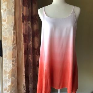 ✨NWOT Coral Ombré Tunic ✨